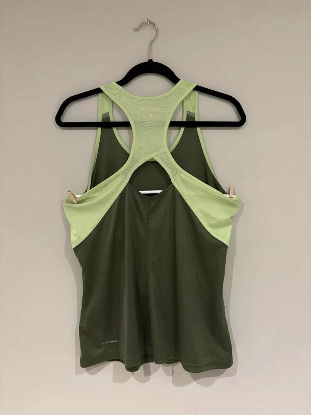 Green Reebok Gym Tanktop - Picture 2 of 9